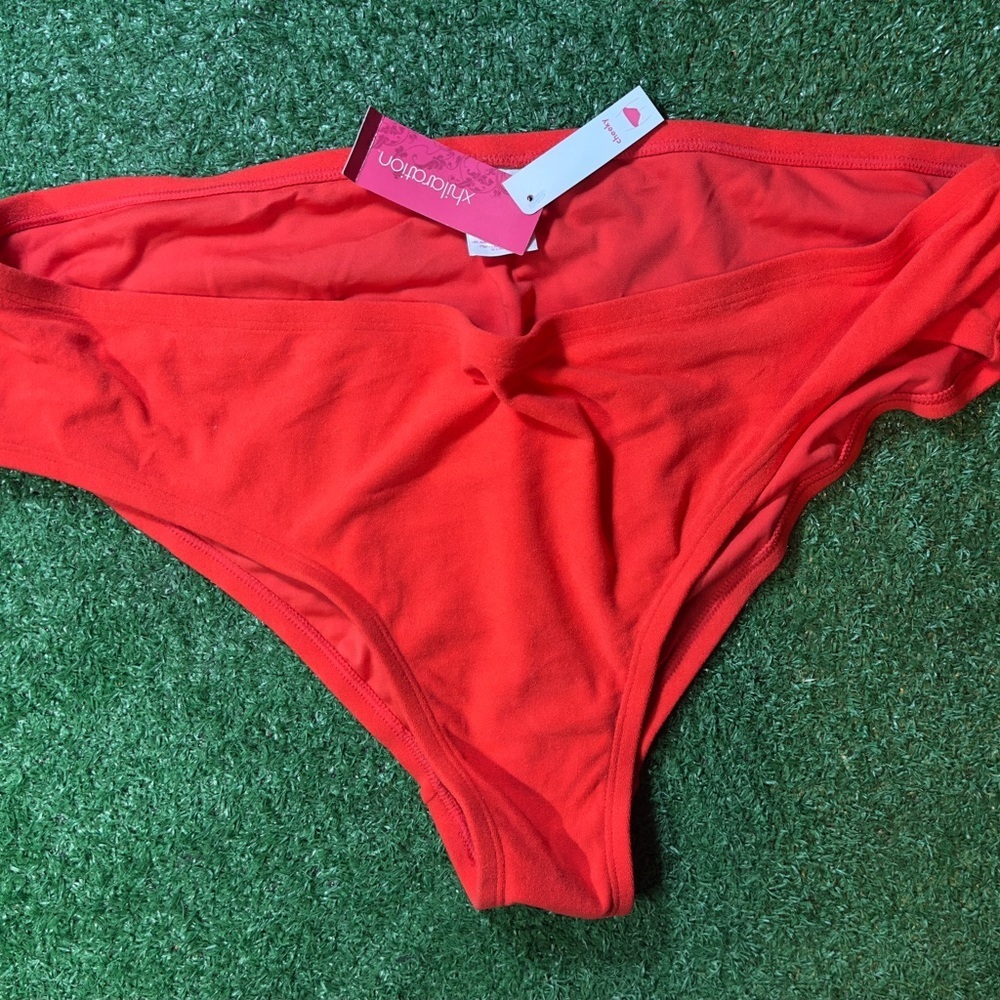 Xhilaration Red Bikini Swimwear Classic Brief